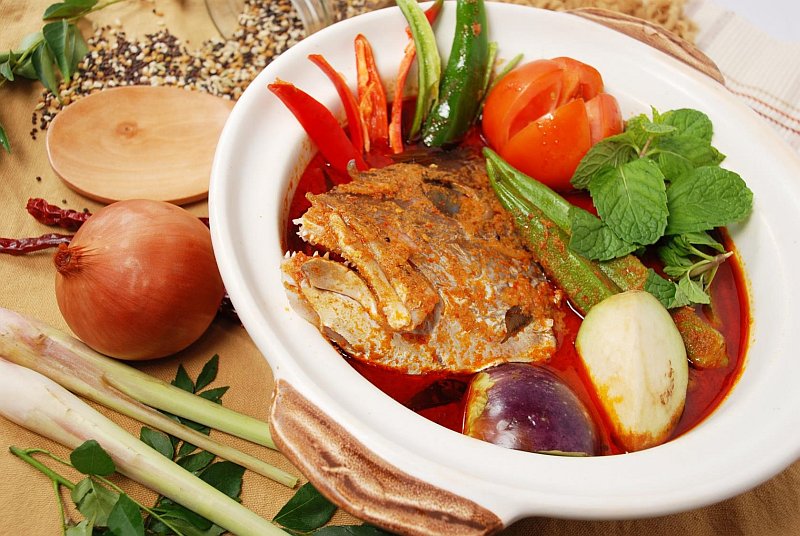 Salmon Fish Head Curry
